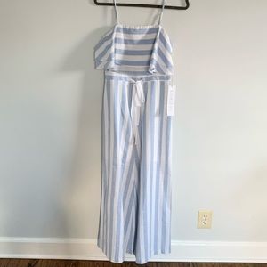 Lumiere Tranquil Waters Striped Jumpsuit